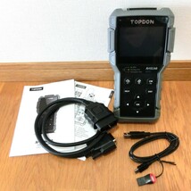 ★☆【使用少】 TOPDON AL600 診断機　スキャンツール｜取説・付属品すべて有り｜ArtLink600☆★_画像1