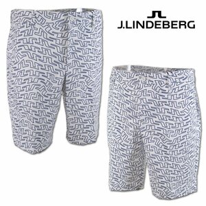 30%OFF【J.リンドバーグ】ショートパンツ メンズ 32 白 071-78544-04 J.LINDEBERG 春夏用 ゴルフ 短パン かっこいい 撥水加工 @