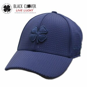 【ブラッククローバー】メンズ キャップ帽子 紺 PERF5 NV BLACK CLOVER カジュアル ゴルフ 春夏用 メッシュ かっこいい @