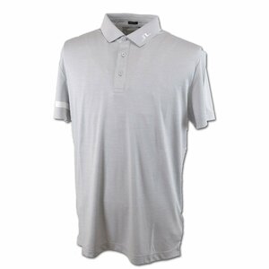 2024 spring summer new work [J. Lindberg ] men's polo-shirt with short sleeves gray 44(S) 071-21344-12 J.LINDEBERG Golf stylish good-looking 