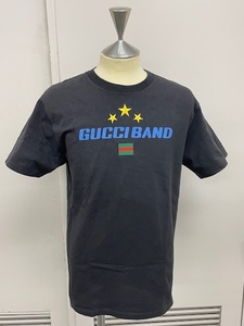 グッチ　GUCCI　BAND　Tシャツ　ブラック 黒　Sサイズ