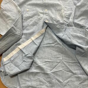 【送料無料】Mountain Research マウンテンリサーチ utilty shirts ユーティリティシャツ シャンブレー M sizeの画像4