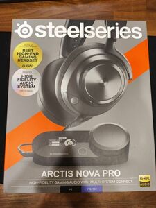 Arctis Nova Pro SteelSeries ヘッドホン DAC搭載 ハイレゾ ゲーミングヘッドセット