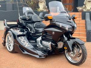 GORDON recognition used vehicle GL1800 trike Type4 black immediate payment vehicle! beautiful car! worth seeing.!!