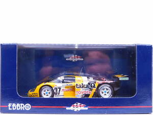 * EBBRO taka-Q TOYOTA 88C 1988 JSPC 1/43takaQ Toyota EBBRO *