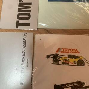 未開封 当時物 TOYOTA TEAM TOM’S ステッカー デカール レース レーシングカー モータースポーツの画像7