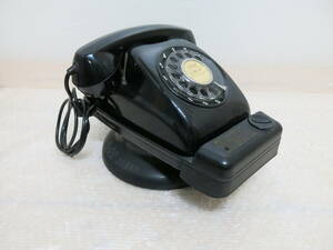  retro black telephone bell stand coins . entrance attaching stand telephone Showa Retro antique 