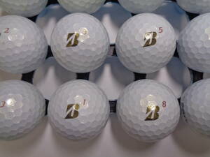 [6410A30] ブリヂストン ツアービーエックス BRIDGESTONE TOUR BX 23年 パール 20球 ロストボール 【中古】