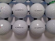 [6410A32] ブリヂストン ツアービーエックス BRIDGESTONE TOUR BX 23年 白 20球 ロストボール 【中古】_画像2