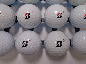 [6410A33] ブリヂストン ツアービーエックス BRIDGESTONE TOUR BX 23年 白 20球 ロストボール 【中古】