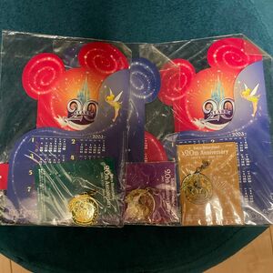 東京ディズニーランド　20th anniversary 20周年記念　キーホルダー　ストラップ　新品未使用極美品未開封　シュリンク