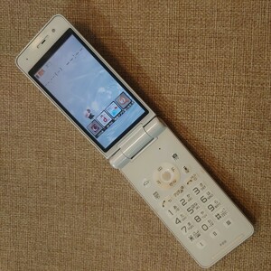 P-01E docomo ホワイト