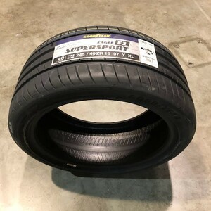 収納袋付 送料無料 新品 4本セット (MP0311.8) 245/40R18 97Y GOODYEAR EAG F1 SUPERSPORT XL FP 2020年以降製造 245/40/18 夏タイヤ,