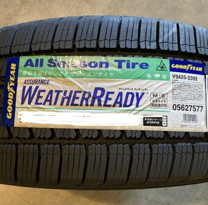 収納袋付 送料無料 新品 2本セット (MP0274.8) 235/55R17 99H GOODYEAR ASSU WEATHERREADY 2020年以降製造 235/55/17 　オールシーズン