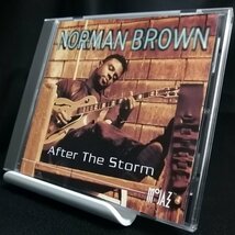 【Mo Jazzレーベル★R&BテイストのSmooth Jazz！】◆Norman Brown（ノーマン・ブラウン）「After The Storm +1」(1994)◆国内盤_画像2