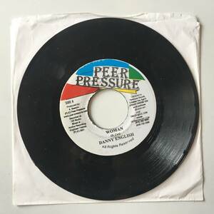 2442F●Danny English Woman / The Golden Piece / 2001年　Jamaica / Dancehall / 7inch EP アナログ盤