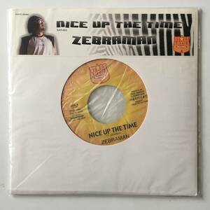 2442F●Zebraman Nice Up The Time / Dub Vox Mix / SAR-003 / Japan 2002年 / 7inch EP アナログ盤