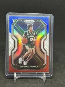 2020-21 panini PRIZM basketball NBA カード JORDAN NWORA RC ルーキー① 