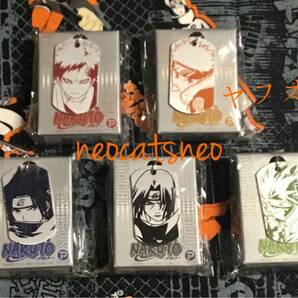 【新品◆未開封】NARUTO-ナルト-★メタルプレート 全5種★サスケ イタチ カカシ 我愛羅★認識票・IDタグ風 キーチェーン 2006年 ドッグタグの画像2