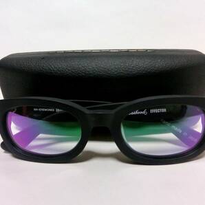 EFFECTOR ネイバーフッド エフェクター 伊達メガネ 眼鏡 サングラス フレーム ブラックの画像1