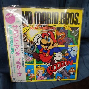 徳間ジャパンレコード [25JAL-3054] サウンド・マリオブラザーズ 16BIT SCROLLERS レコード 中古品 現状品の画像1