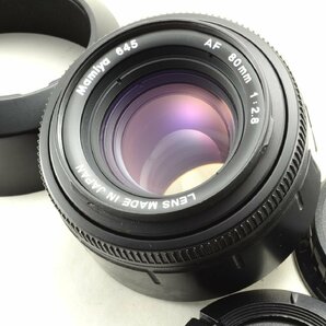 【良品】Mamiya マミヤ 645 AF 80mm F2.8 #4433の画像1