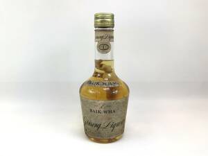 【古酒未開栓】 白花 デラックス ジンセン リキュール 高麗人参入 720ml 韓国酒 Deluxe Ginseng BAIK WHA #201886-13