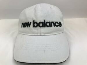 New Balance Golf ニューバランス ゴルフ 継続定番商品 メンズ キャップ 帽子 キャップ 012-2987003 ホワイト ロゴ #199156-1