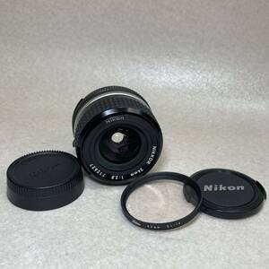 2-204） ニコン Nikon NIKKOR 24mm F2.8 レンズ 