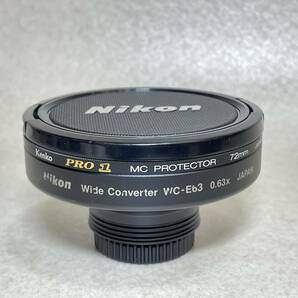 2-218）Nikon Wide Converter WC-E63 0.63x ニコンレンズ の画像1