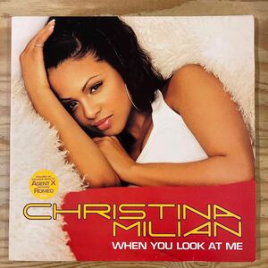 CHRISTINA MILIAN/WHEN YOU LOOK AT ME/レコード/中古/CLUB/DJ/Ｒ＆Ｂ