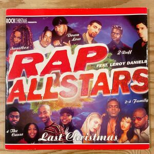 RAP ALLSTARS/LAST CHRISTMAS/Feat. Leroy Daniels/レコード/中古/DJ/CLUB/HIPHOP