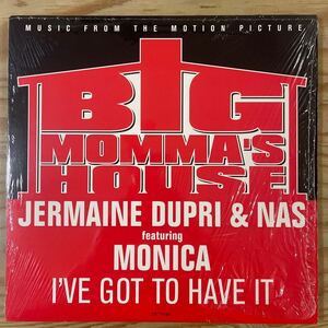 JERMAINE DUPRI & NAS/MONICA/I'VE GOT TO HAVE IT//Da Brat/Missy Elliott & Jermaine Dupri/That's What I'm Looking For/中古/レコード