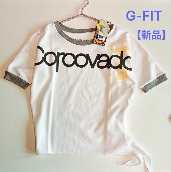 新品 G-FIT フィットネス　ウェア　ヨガ　レディース　M Tシャツ　半袖　日本製　テクノファイン　スポーツ　トレーニング