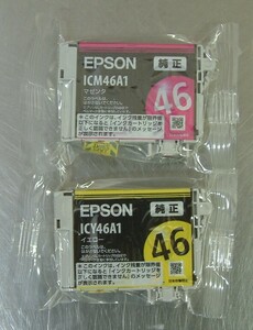 エプソン 純正 インクカートリッジ サッカーボール ICM46A1 マゼンタ ICY46A1 イエロー