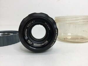 ●営KW754-60　Fujinar-E Nikon/ニコン EL-Nikkor 105mm 1:5.6 350167 カメラ レンズ FUJI PHOTO FLIM