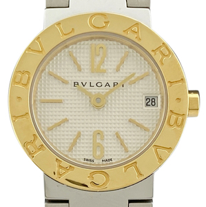 ブルガリ BVLGARI ブルガリ ブルガリ BB23SG 腕時計 SS YG クォーツ シルバー レディース 【中古】