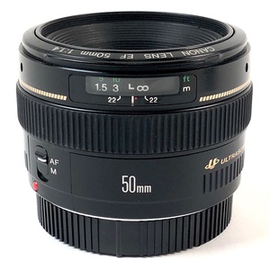 キヤノン Canon EF 50mm F1.4 USM ［ジャンク品］ 一眼カメラ用レンズ（オートフォーカス） 【中古】