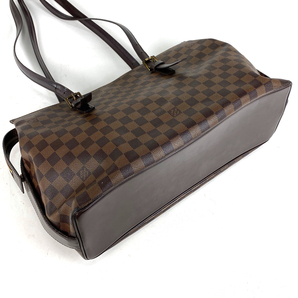 ルイ・ヴィトン Louis Vuitton チェルシー トートバッグ 肩掛け トートバッグ ダミエ ブラウン N51119 レディース 【中古】の画像2