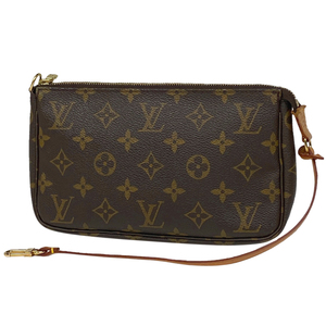 ルイ・ヴィトン Louis Vuitton ポシェット アクセソワール アクセサリーポーチ モノグラム ブラウン M51980 レディース 【中古】