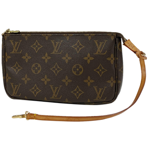 ルイ・ヴィトン Louis Vuitton ポシェット アクセソワール メイク アクセサリーポーチ モノグラム ブラウン M51980 レディース 【中古】