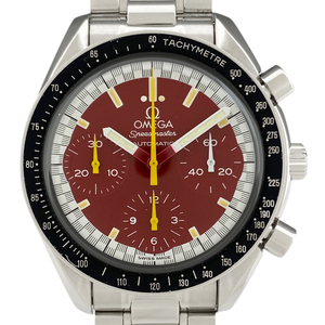 Omega Omega Speedmaster Racing Schumacher 3510.61 Watch SS Автоматические красные мужчины [Используются]