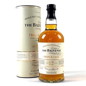 ザ バルヴェニーTHE BALVENIE トリプルカスク 12年 1000ml スコッチウイスキー シングルモルト 【古酒】