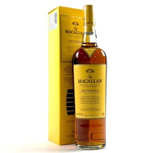 マッカラン MACALLAN エディション No.3 700ml スコッチウイスキー シングルモルト 【古酒】