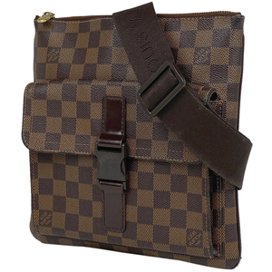 ルイ・ヴィトン Louis Vuitton ポシェット メルヴィール 斜め掛け ショルダーバッグ ダミエ ブラウン N51127 レディース 【中古】