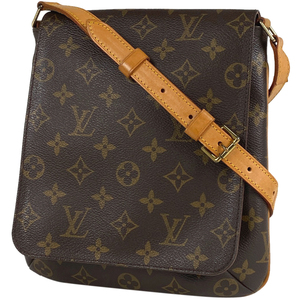 ルイ・ヴィトン Louis Vuitton ミュゼット サルサ ショート 肩掛け ショルダーバッグ モノグラム ブラウン M51258 レディース 【中古】