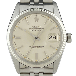 Rolex Rolex Datejust 16014 Watch SS WG Автоматические серебряные мужчины [Используются]