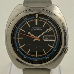 【ジャンク品】 セイコー SEIKO 5スポーツ デイデイト 腕時計 自動巻き 【中古】