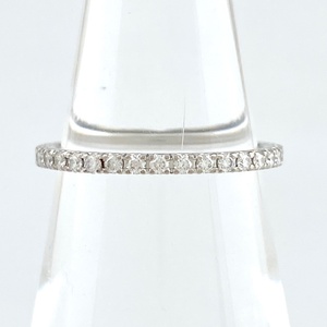  Van Cleef & Arpels Van Cleef & Arpels Ferrie site ring K18WG ring mere diamond Pinky 2 number 750 diamond lady's used 