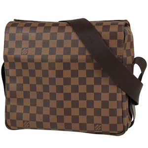 ルイ・ヴィトン Louis Vuitton ナヴィグリオ 斜め掛け ショルダーバッグ ダミエ ブラウン N45255 レディース 【中古】